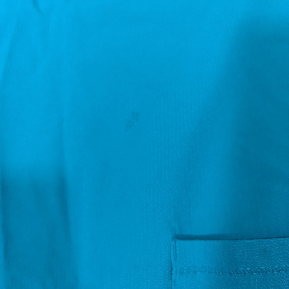 Sketcher's Women's Size Medium Blue Nurse Scrub Top - Picture 3 of 5